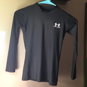 Under Armor black shirt-youth medium